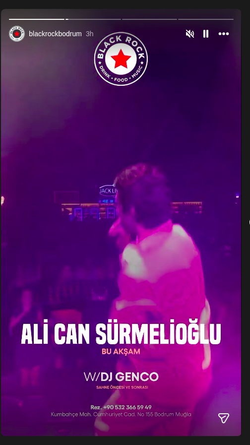 Ali Can Sürmelioğlu Etkinlik afişi