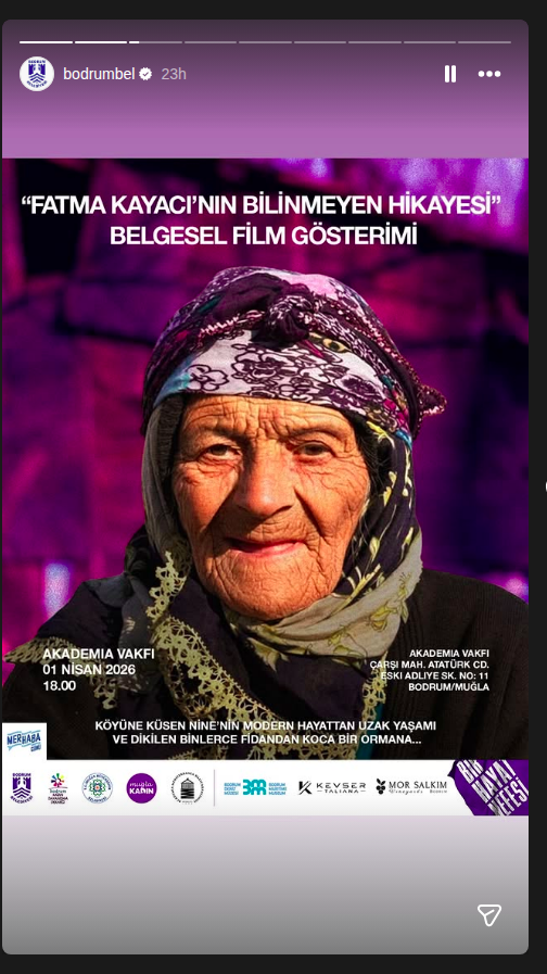 Fatma Kayacı'nın Bilinmeyen Hikayesi Belgesel Film Gösterimi Etkinlik afişi