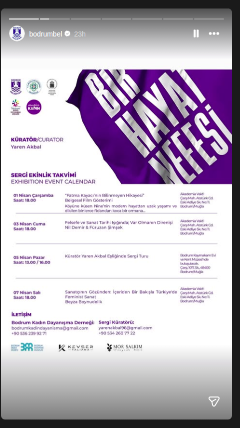 Fatma Kaya'nın Bilinmeyen Hikayesi — Belgesel Gösterimi Etkinlik afişi