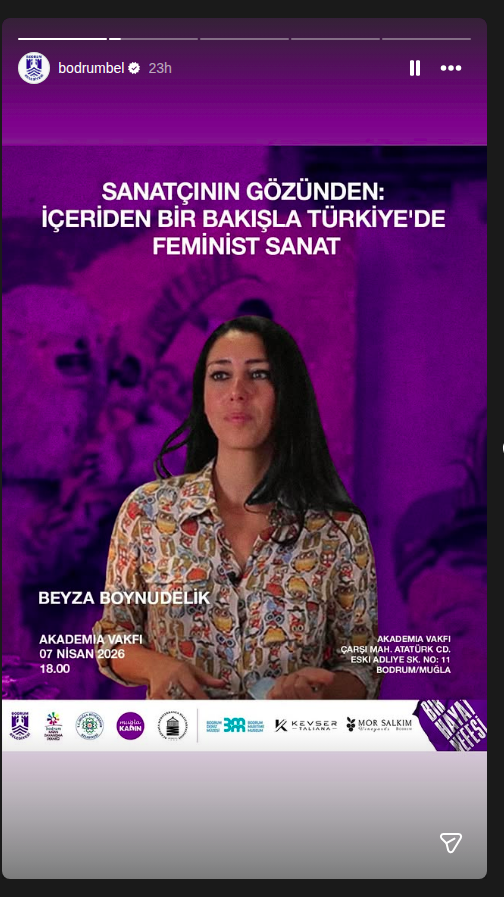 Beyza Boynudelik - Sanatçının Gözünden Etkinlik afişi