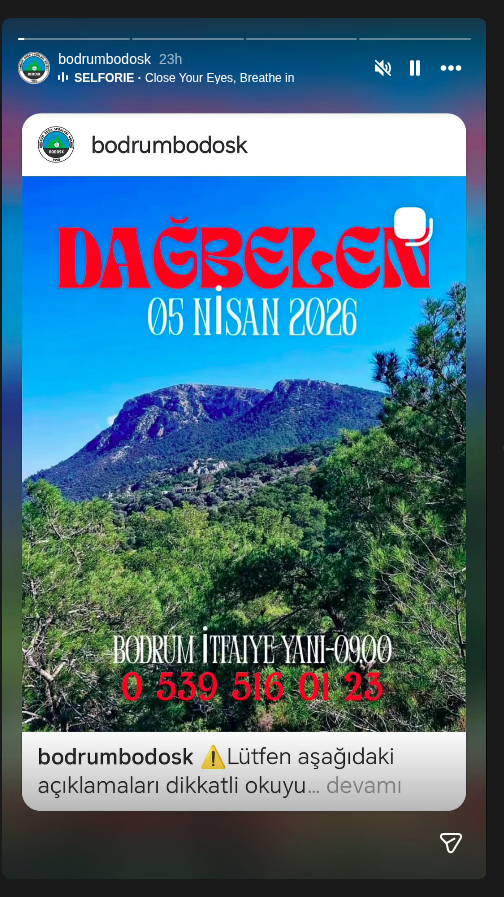 Dağbelen Ring Etkinlik afişi