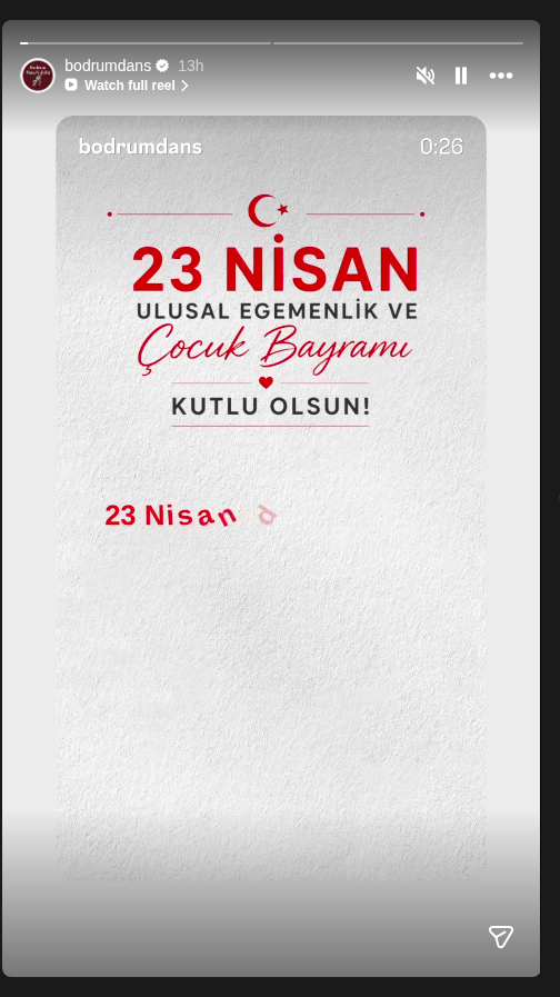 Ulusal Egemenlik ve Çocuk Bayramı Kutlaması Etkinlik afişi