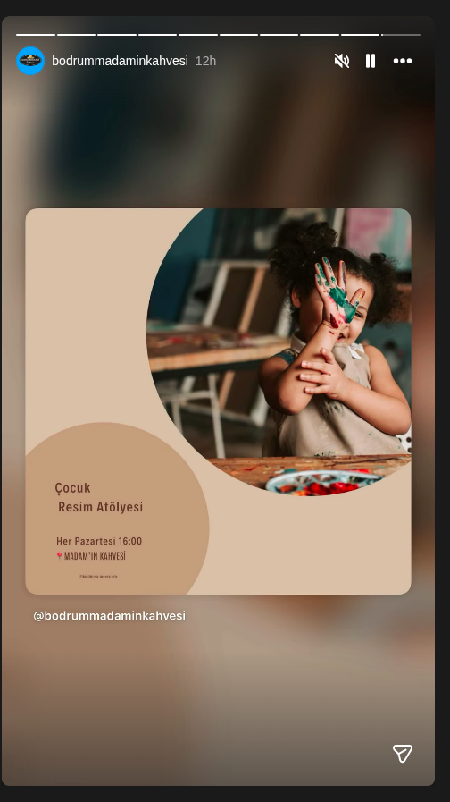 Çocuk Resim Atölyesi Etkinlik afişi