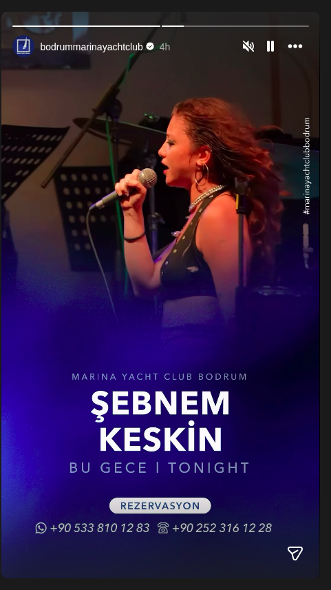 Şebnem Keskin Etkinlik afişi