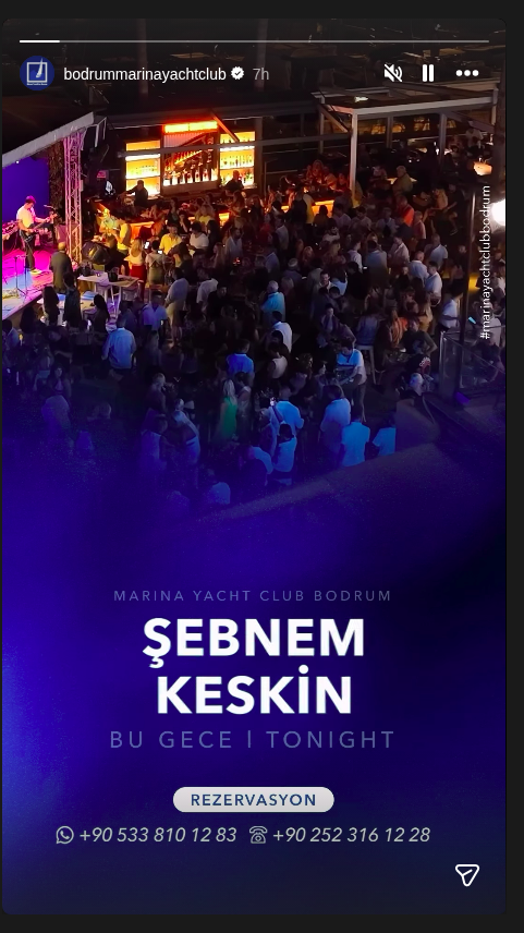 Şebnem Keskin Etkinlik afişi