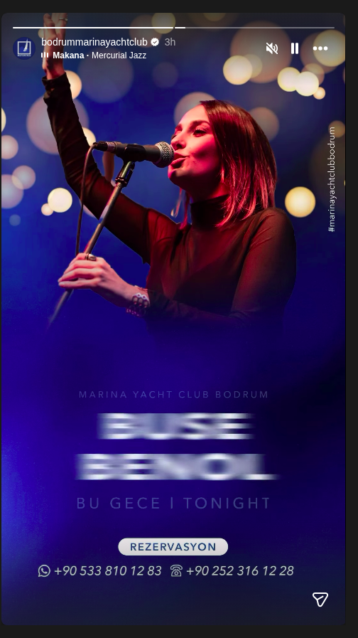 Buse Benol Etkinlik afişi