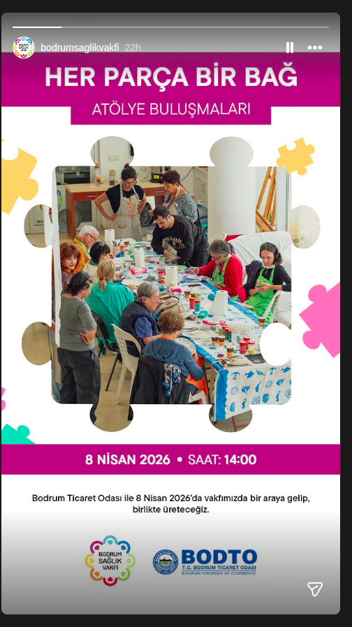 Her Parça Bir Bağ Atölye Buluşmaları Etkinlik afişi