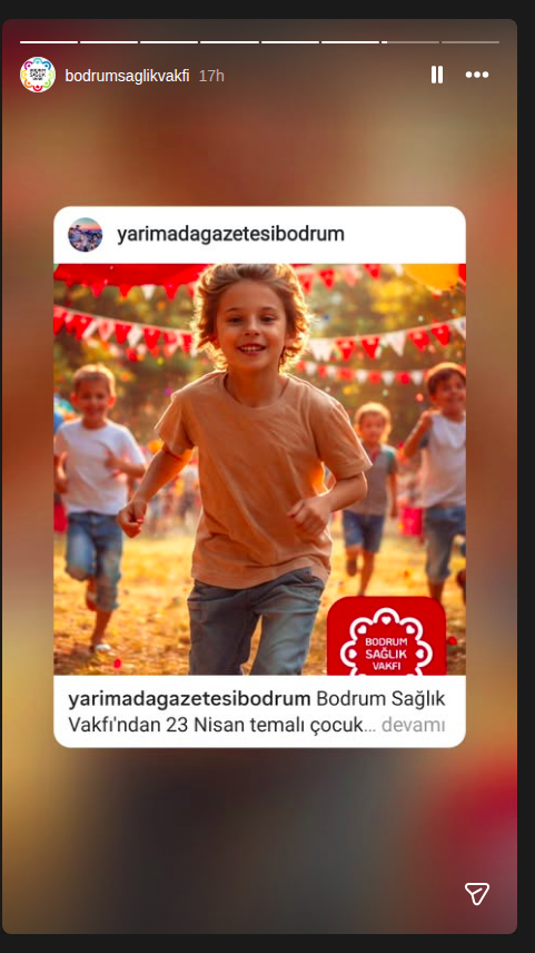Çocuk Etkinliği Etkinlik afişi