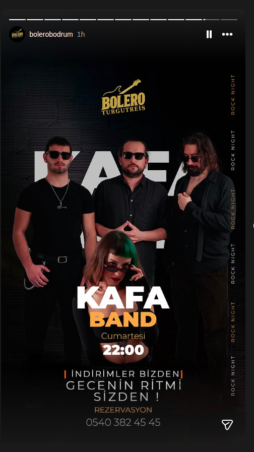 Kafa Band Etkinlik afişi
