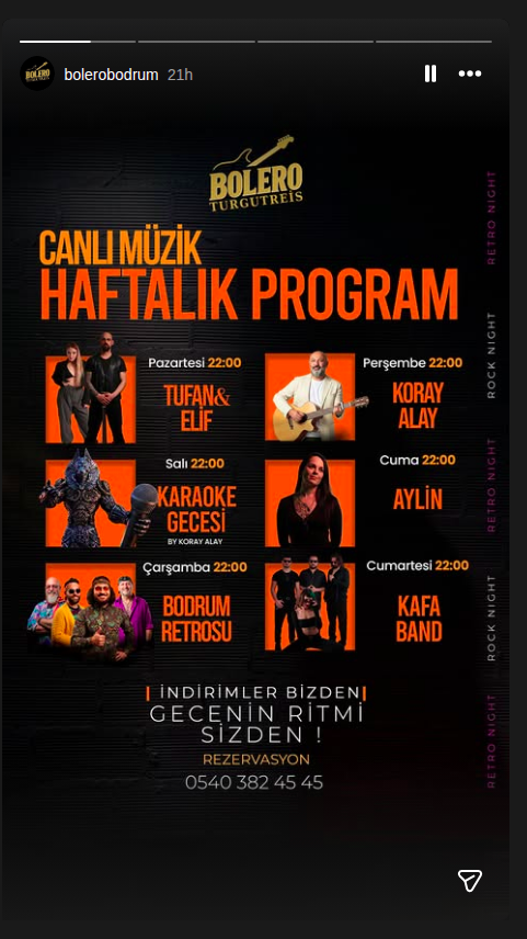 Aylin Etkinlik afişi