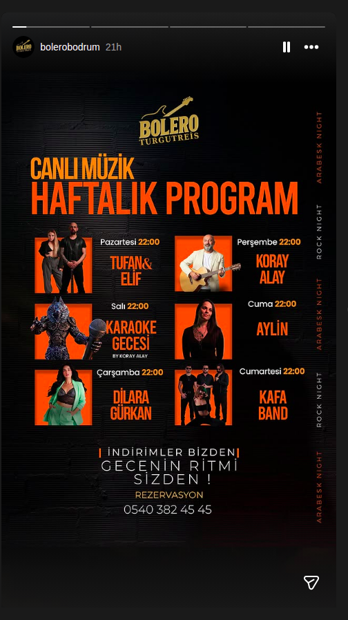 Karaoke Gecesi — Aylin Etkinlik afişi