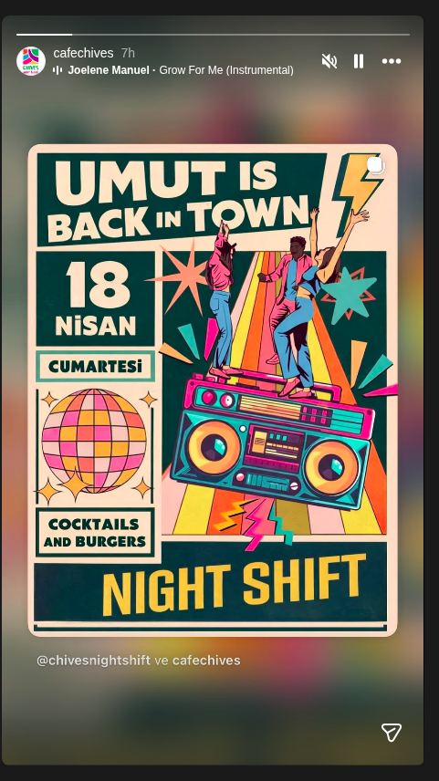 umutsoyyilmaz - Night Shift Etkinlik afişi