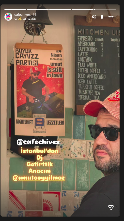 Büyük Çayvzz Partisi Etkinlik afişi
