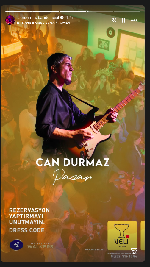 Can Durmaz Etkinlik afişi