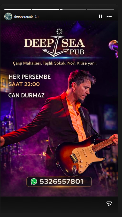 Can Durmaz — Canlı Performans Etkinlik afişi