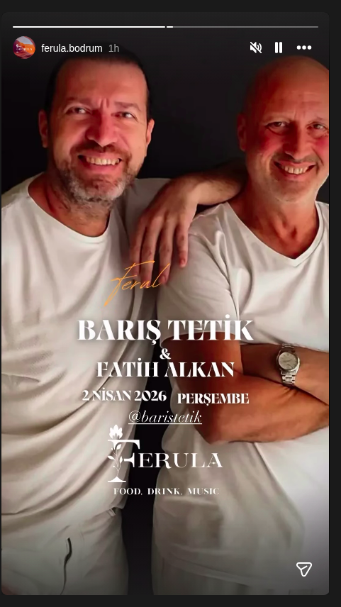 Barış Tetik & Fatih Alkan Etkinlik afişi