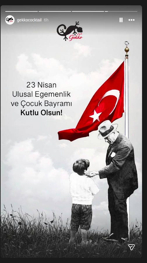 Ulusal Egemenlik ve Çocuk Bayramı Kutlaması Etkinlik afişi