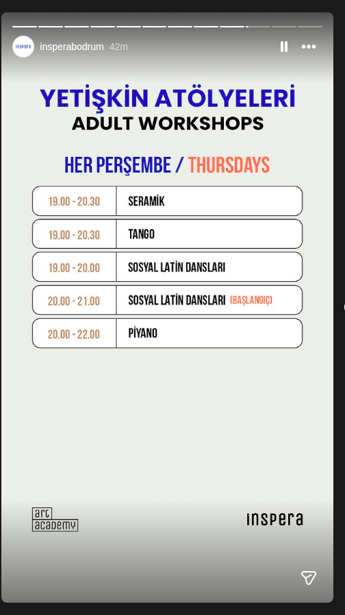 Seramik Atölyesi Etkinlik afişi