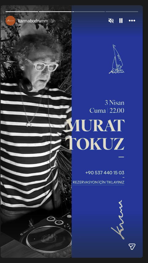 Murat Tokuz Etkinlik afişi