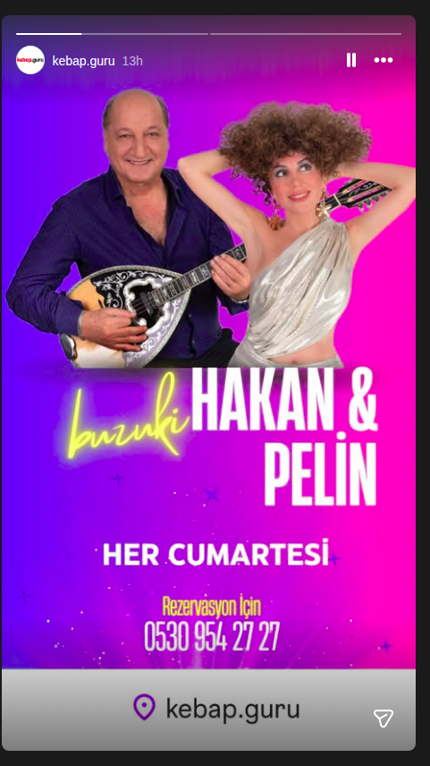 Buzuki Hakan & Pelin Etkinlik afişi
