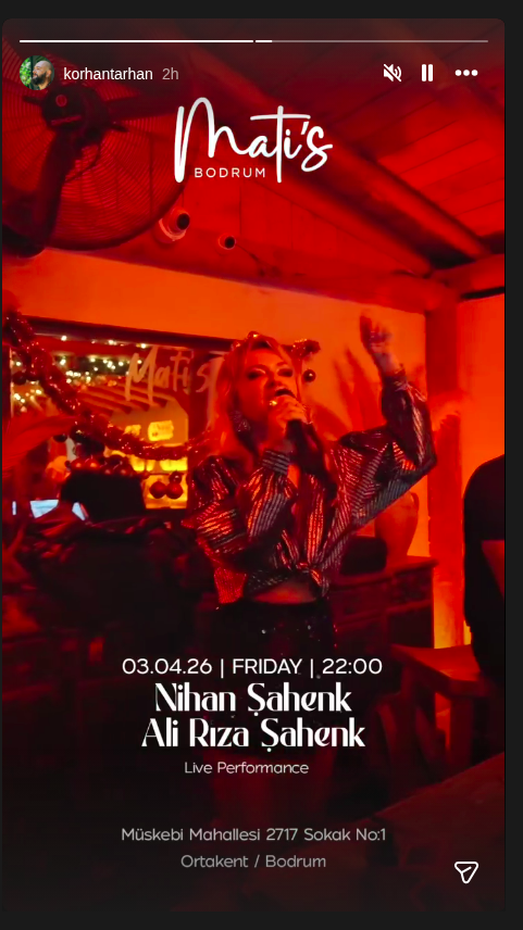 Nihan Şahenk — Canlı Performans Etkinlik afişi