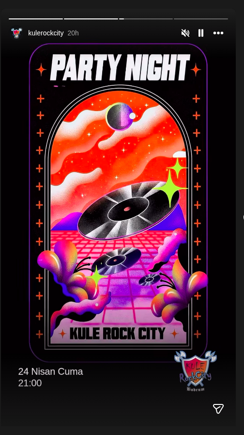 Party Night Etkinlik afişi
