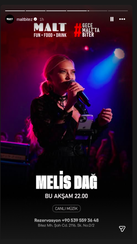 Melis Dağ Event-Poster