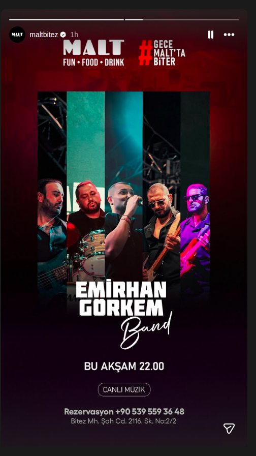 Emirhan & Görkem Band Etkinlik afişi
