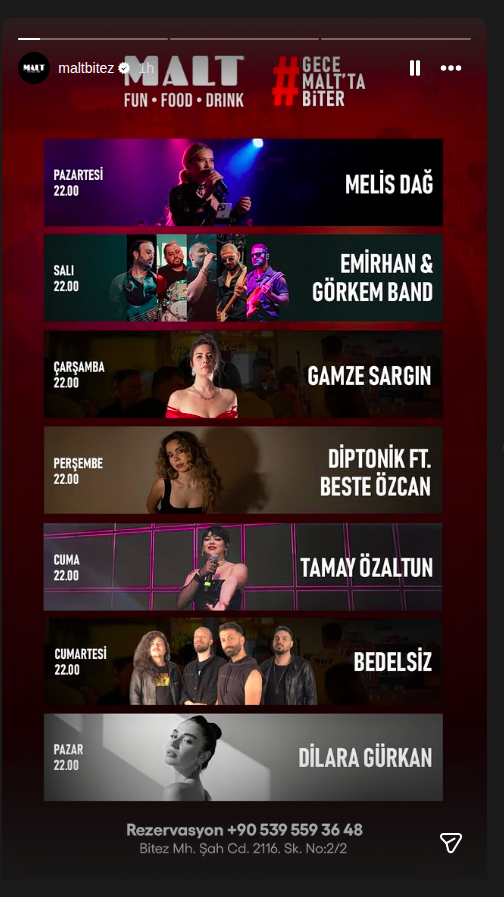 Dilara Gürkan Event-Poster