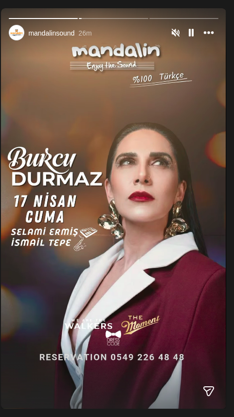 Burcu Durmaz'la Eğlenceli Bir Gece Etkinlik afişi