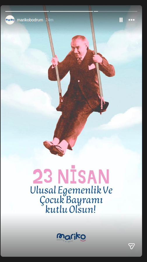 Ulusal Egemenlik ve Çocuk Bayramı Kutlaması Etkinlik afişi