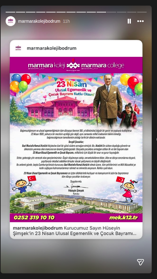 Ulusal Egemenlik ve Çocuk Bayramı Şenliği Etkinlik afişi