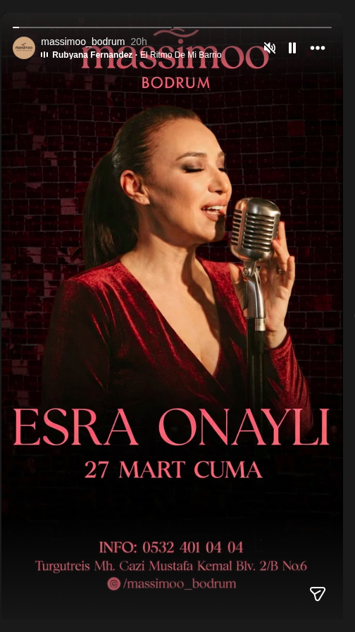 Esra Onaylı Etkinlik afişi