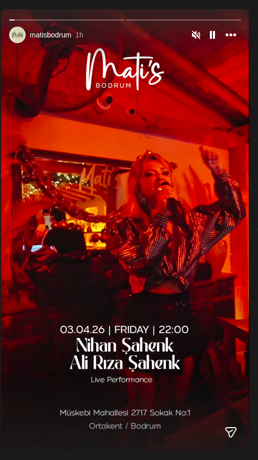 Nihan Şahenk — Canlı Performans Etkinlik afişi