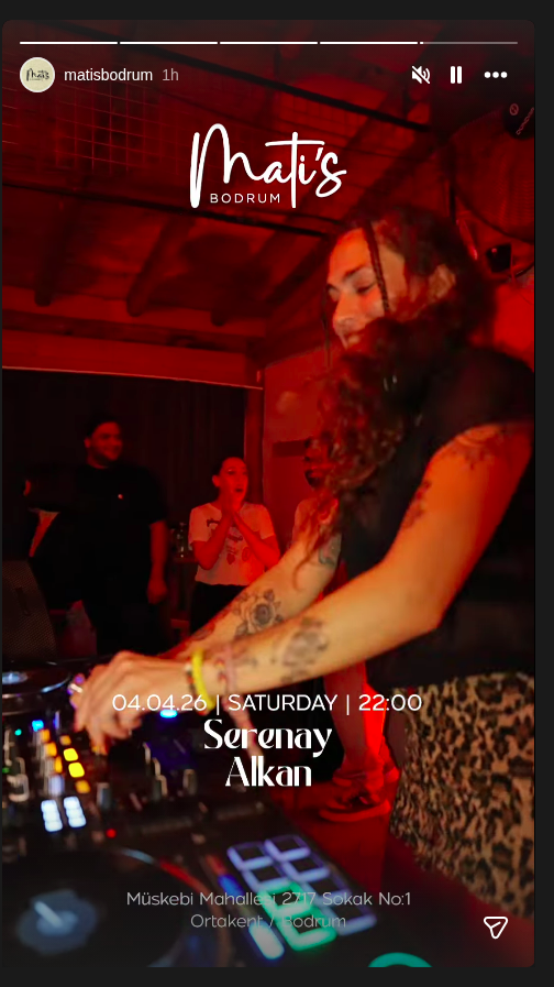 Serenay Alkan Etkinlik afişi