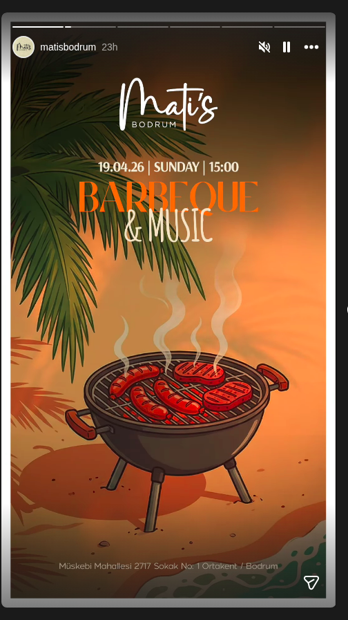 Barbekü ve Müzik Etkinlik afişi