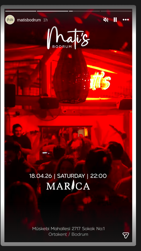 Marıca Etkinlik afişi