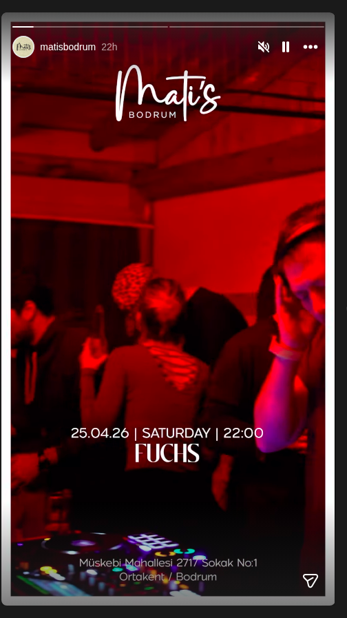 Fuchs Etkinlik afişi