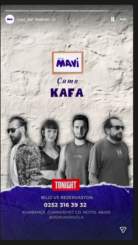 Kafa Etkinlik afişi