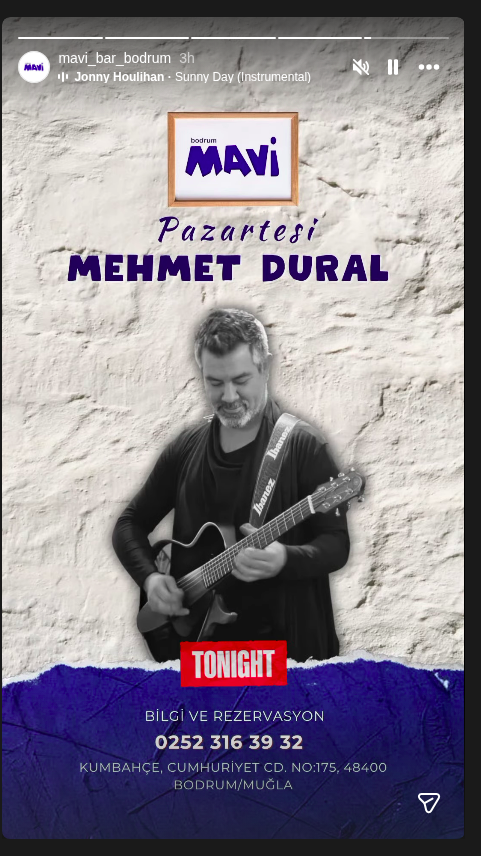 Mehmet Dural Etkinlik afişi