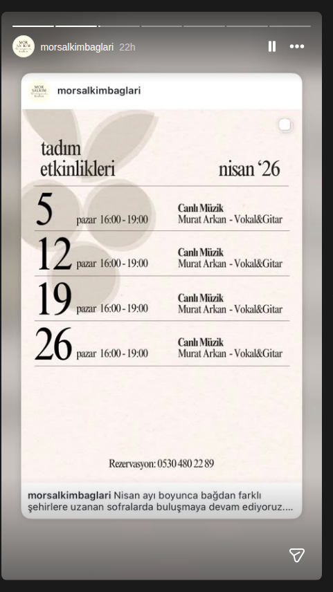 Murat Arkan - Canlı Müzik Etkinlik afişi