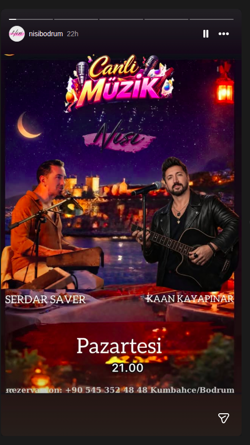 Kaan Kayapınar & Serdar Saver - Canlı Müzik Etkinlik afişi