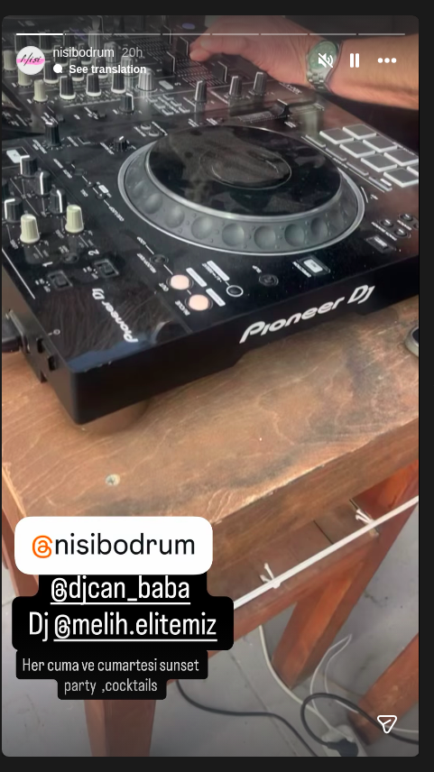 DJ Can Baba - Sunset Party Etkinlik afişi