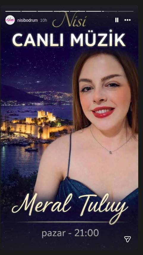 Meral Tuluy - Canlı Müzik Etkinlik afişi