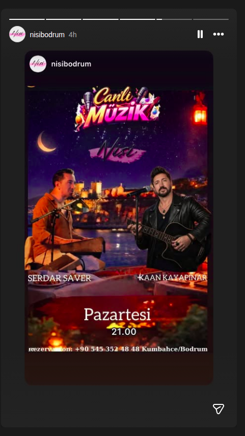 Serdar Saver & Kaan Kayapınar Etkinlik afişi