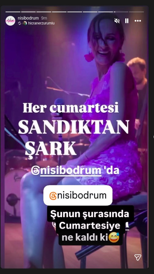 Sandıktan Şarkı Etkinlik afişi