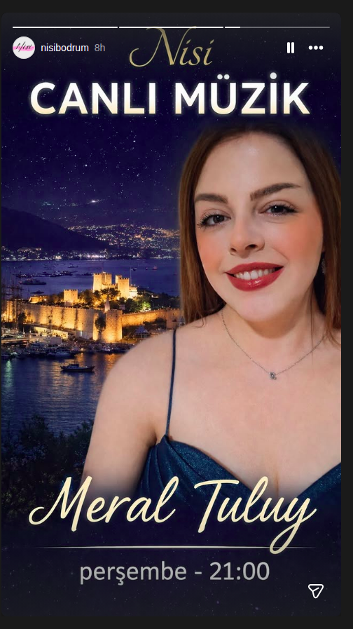 Meral - Canlı Müzik Etkinlik afişi