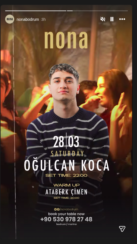 Oğulcan Koca Etkinlik afişi