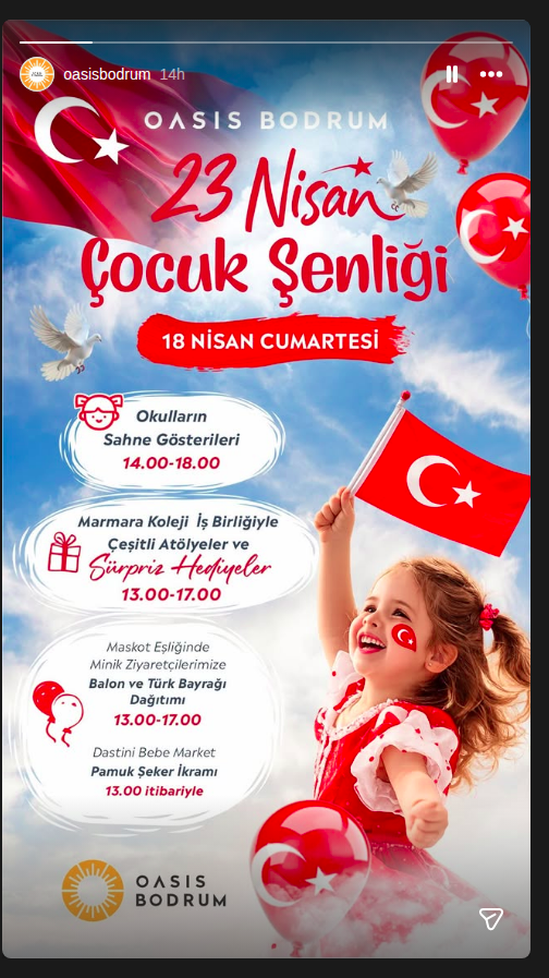 Çocuk Şenliği Etkinlik afişi