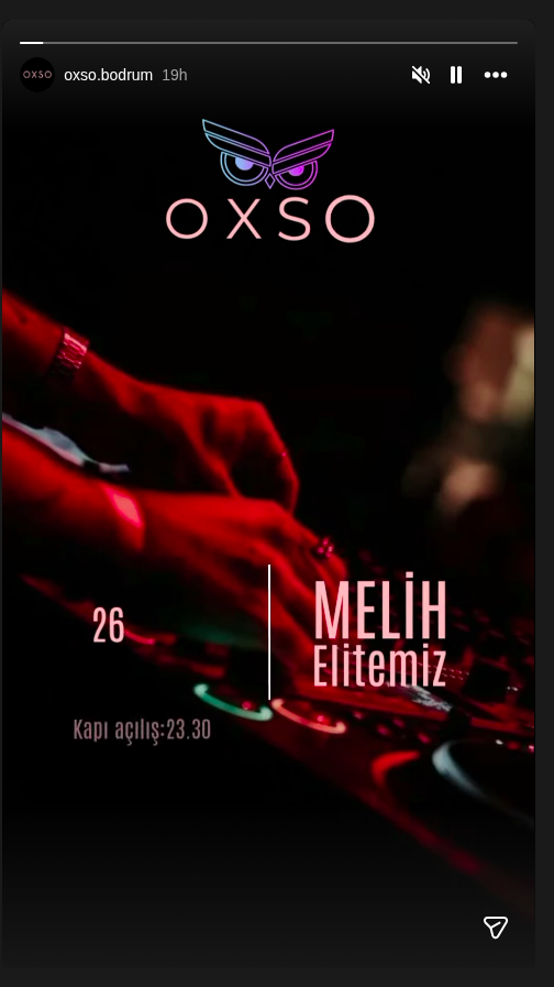 Melih Etkinlik afişi